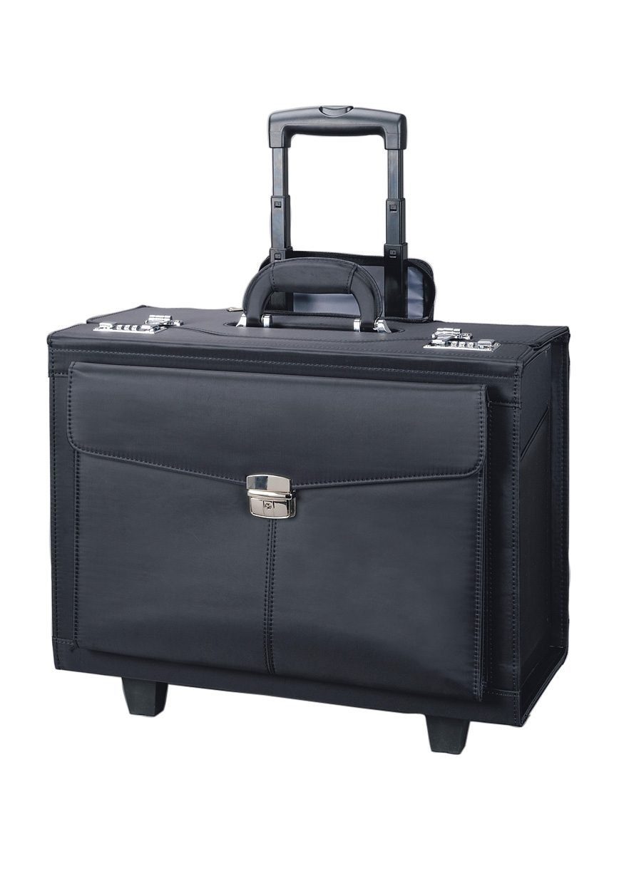 Alassio® Pilotenkoffer Rocca II, 2 Rollen, mit Teleskopgestänge