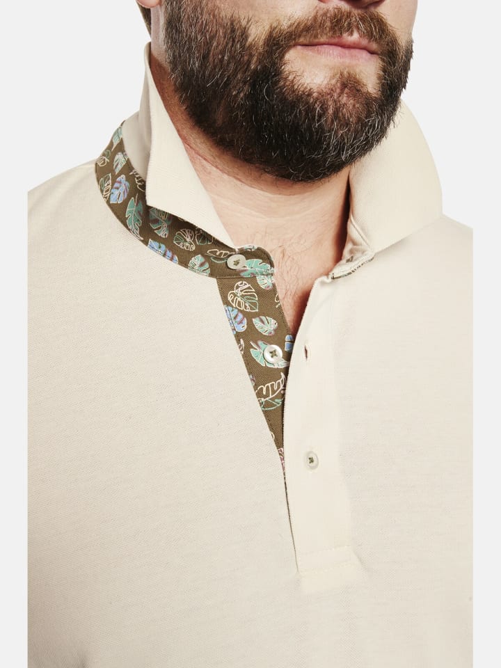 Charles Colby Doppelpack Poloshirt EARL LACHLAN in wollweiß pink günstig kaufen