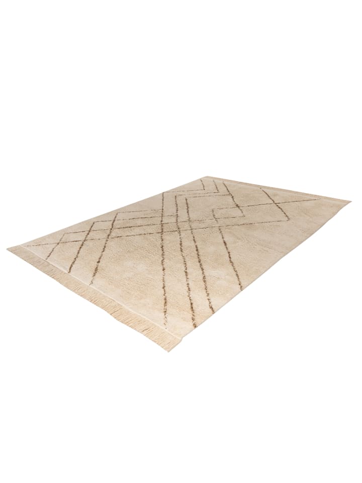 Kayoom Teppich Kessiah in Creme / Braun günstig kaufen