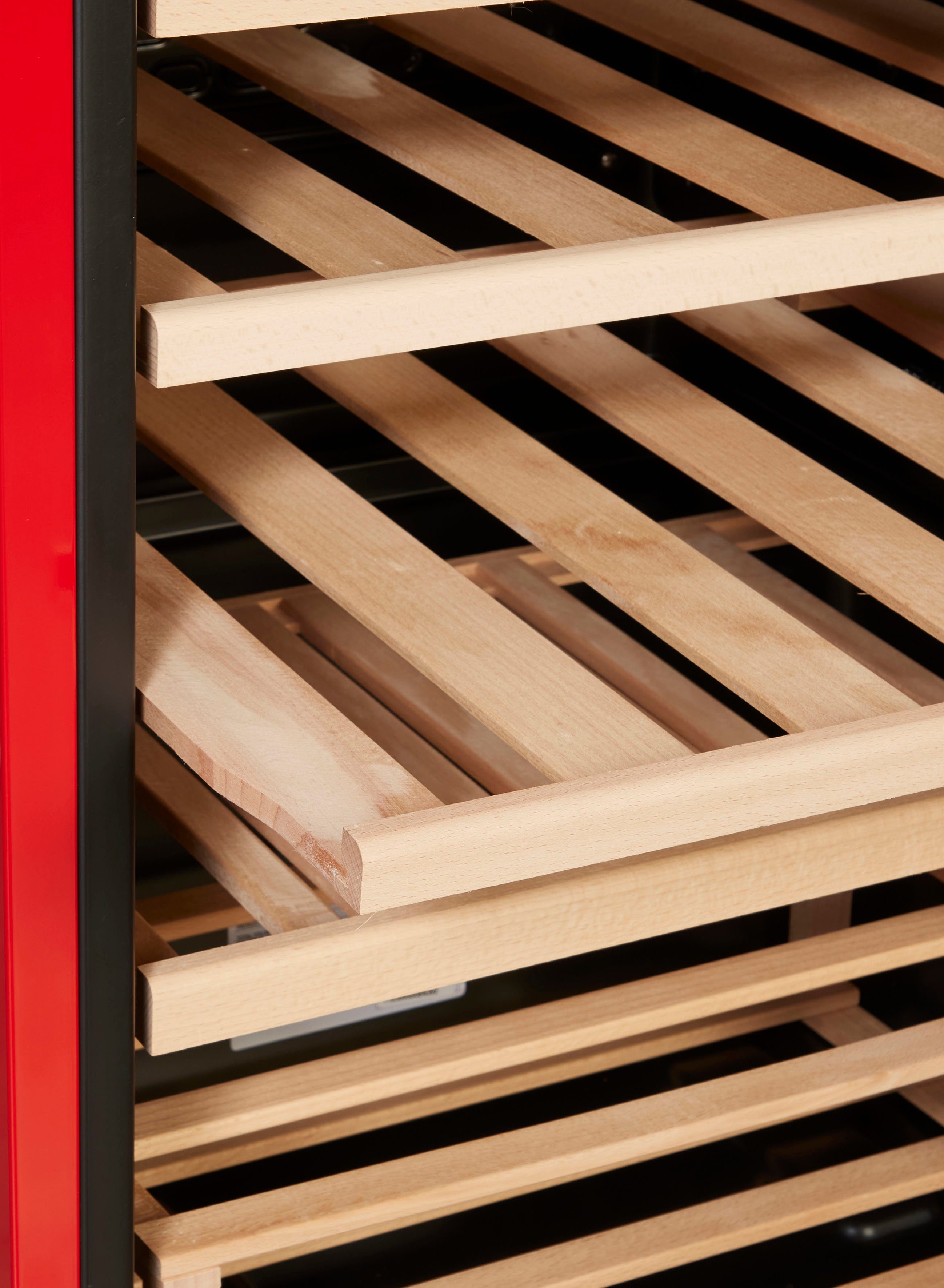 Amica Weinkühlschrank WKR 341 920 R, für 30 Standardflaschen á 0,75l