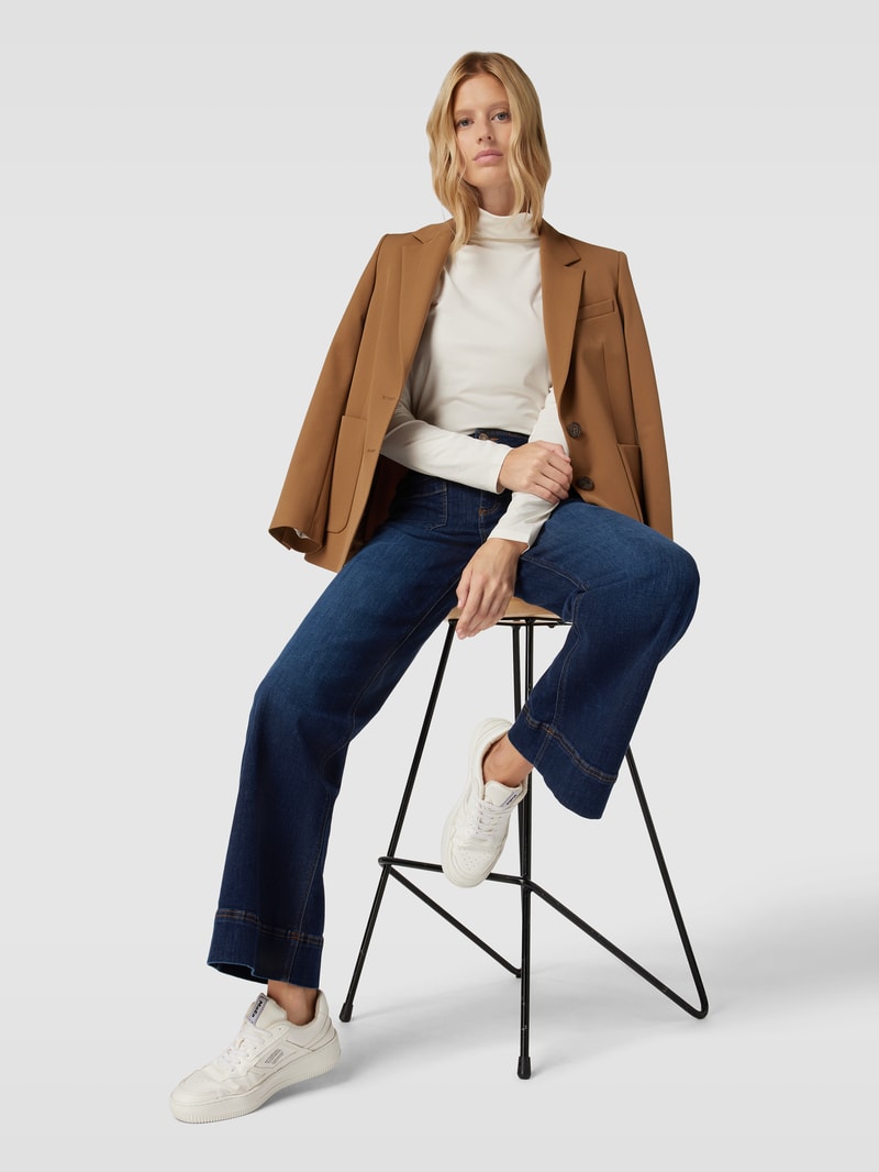 Jeans mit Eingrifftaschen Modell 'Kimberly' in jeans