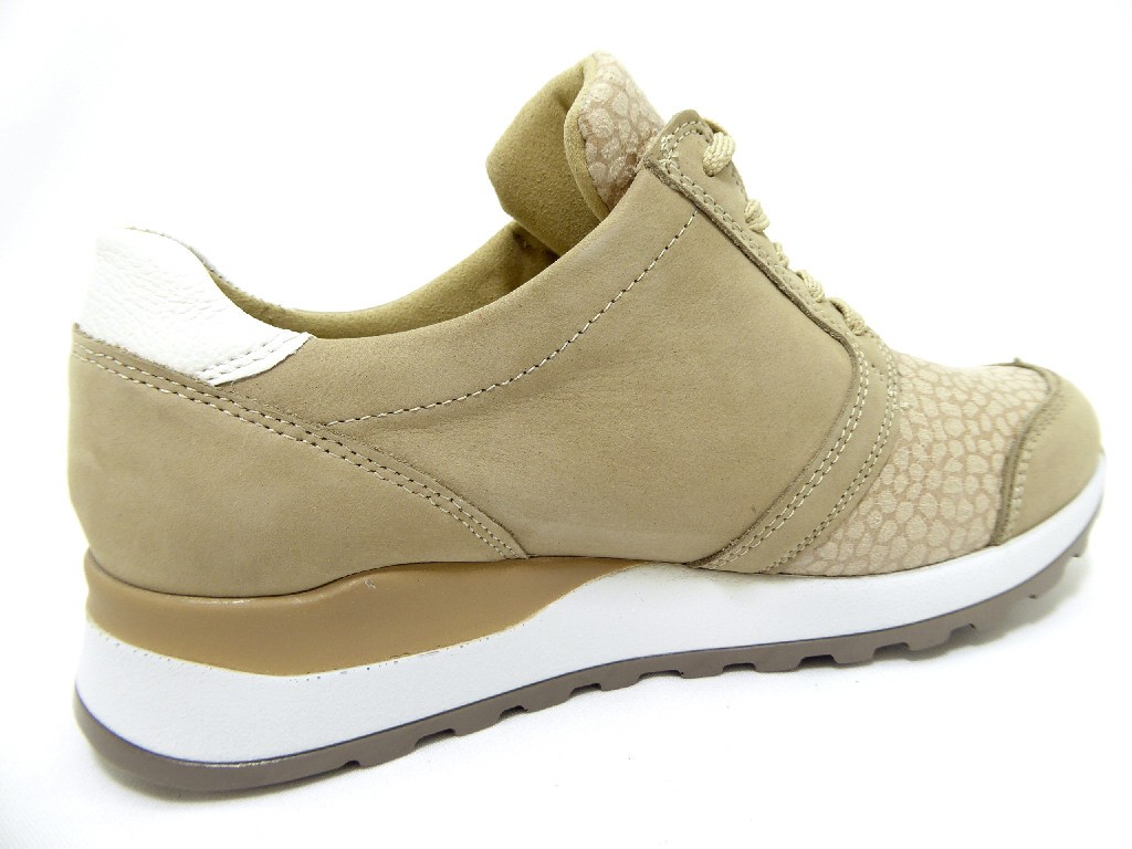WALDLÄUFER Freizeit Schnürer beige