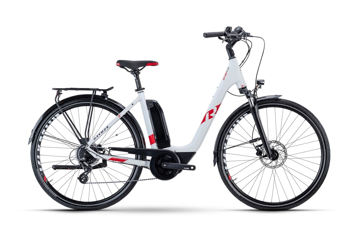 Raymon CityRay E 1.0 - 500 Wh - 2023 - 28 Zoll - Tiefeinsteiger