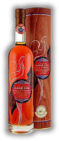 Jean Fillioux Cigar Club 1er Cru Grande Champagne Jean Fillioux Cigar Club 1er Cru Grande Champagne Der Cognac präsentiert sich in eleganter Arianeflasche mit Siebdruck 