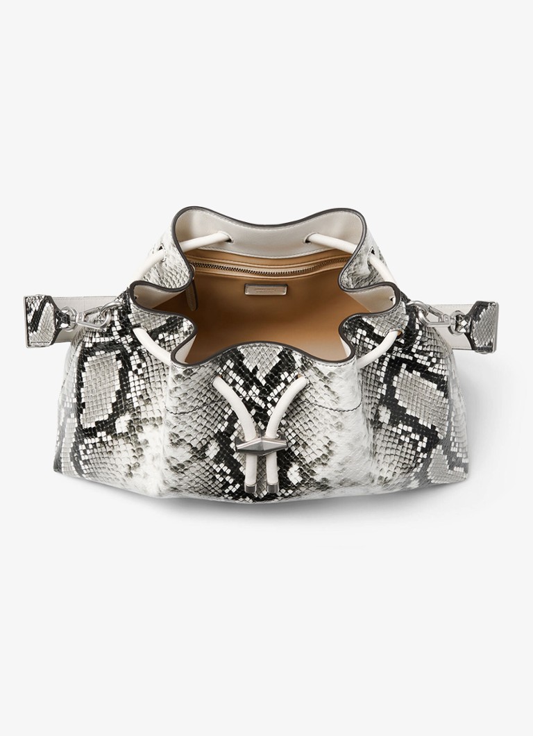 Borsa a tracolla Jimmy Choo Cinch M in pelle di vitello