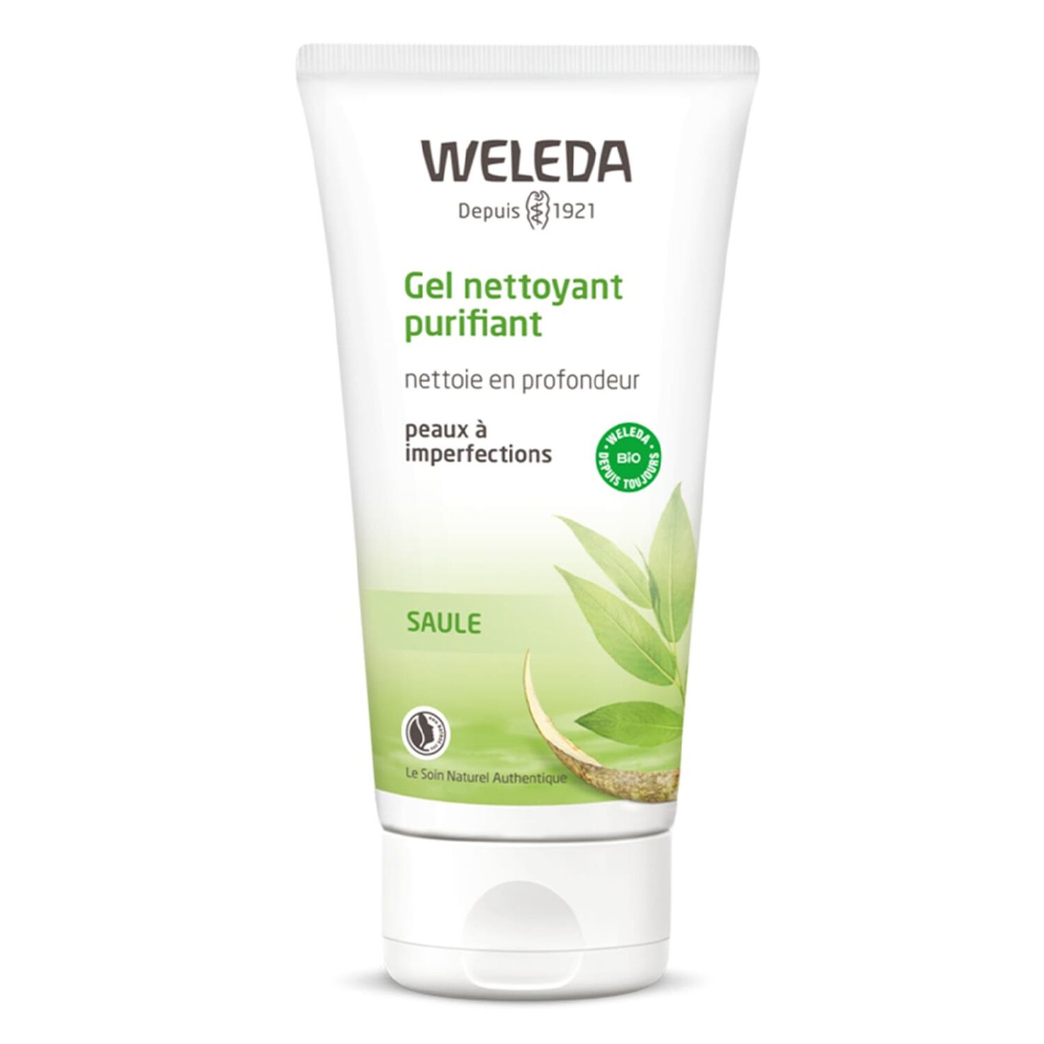 Weleda Saule Gel Nettoyant Purifiant - Peaux à Imperfections - 100 ml