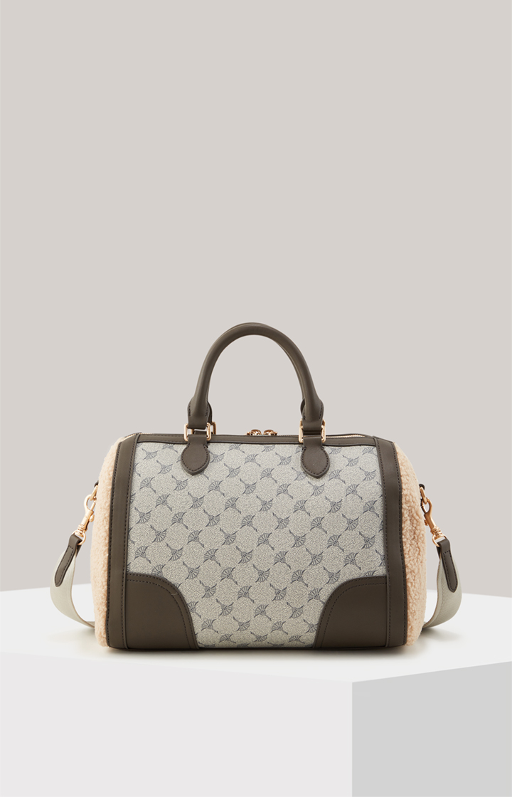 Handtasche Mazzolino Peluche Aurora in Blau/Beige