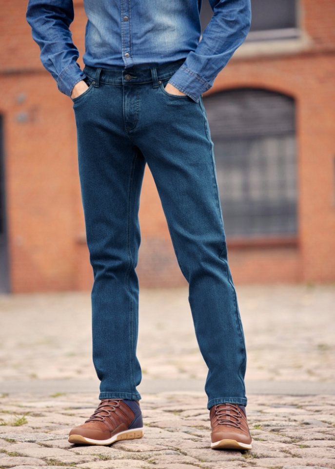 Slim Fit Stretch-Jeans, Straight