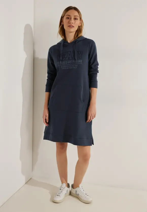 CECIL Frontprint Hoodie Kleid