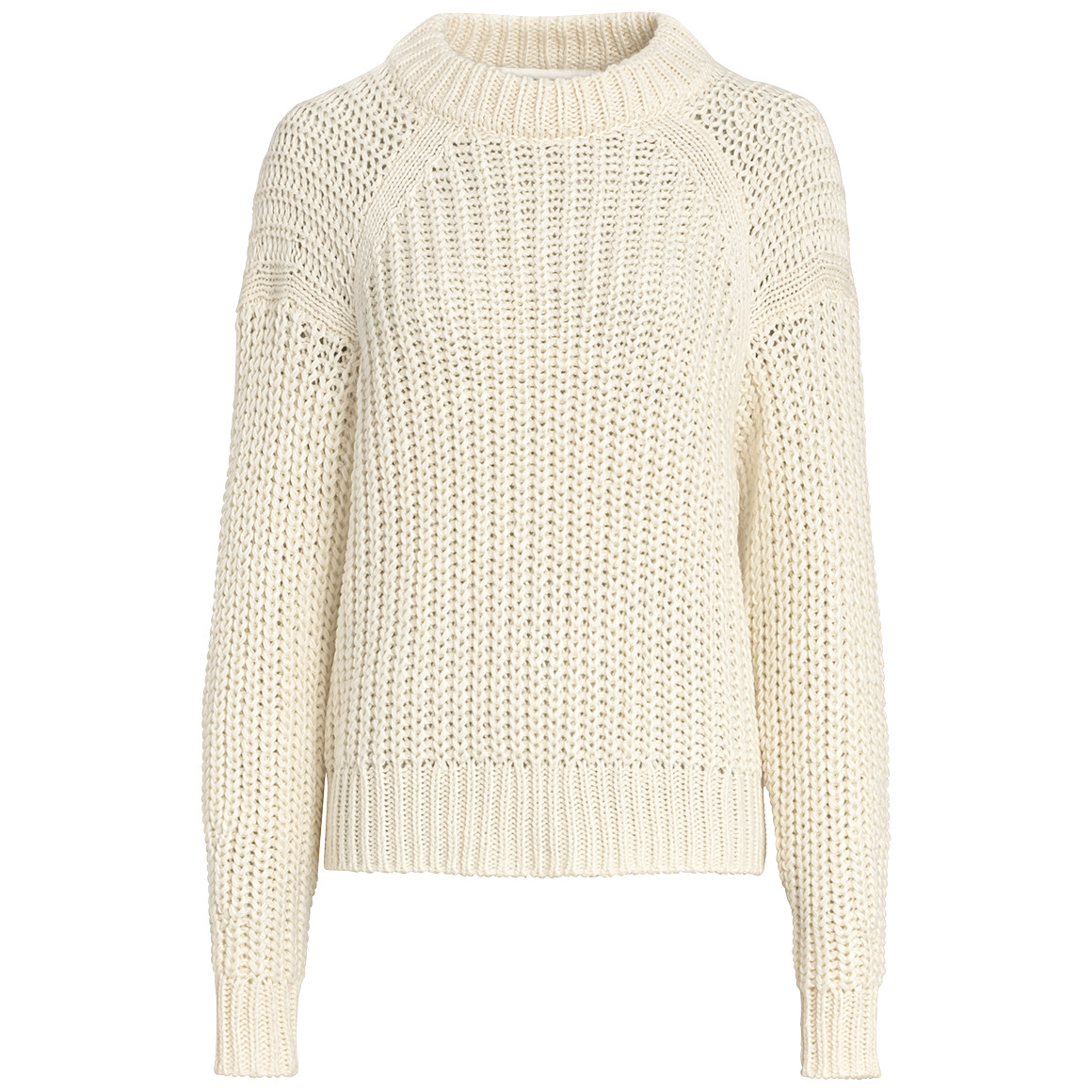 Damen Strickpullover gerippten Dessin