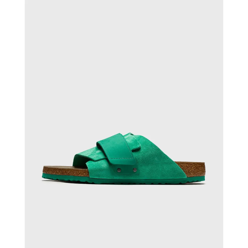 Birkenstock Kyoto VL Soft Suede Nubuck Bold Green 1022370 / grün