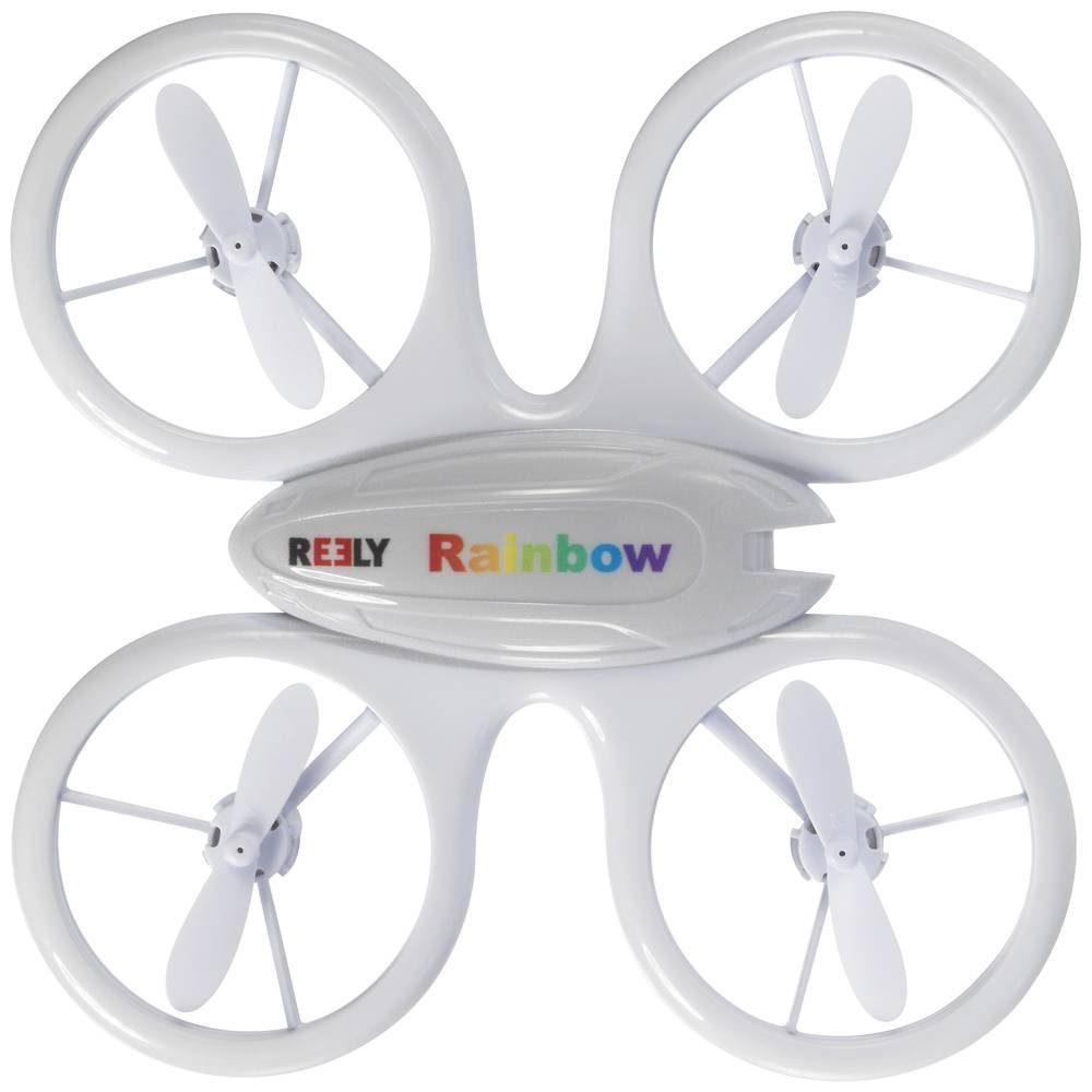 Reely Drohne Rainbow RTF Quadrocopter (Flip-Funktion, Altitude-Mode, Headless-Mode)