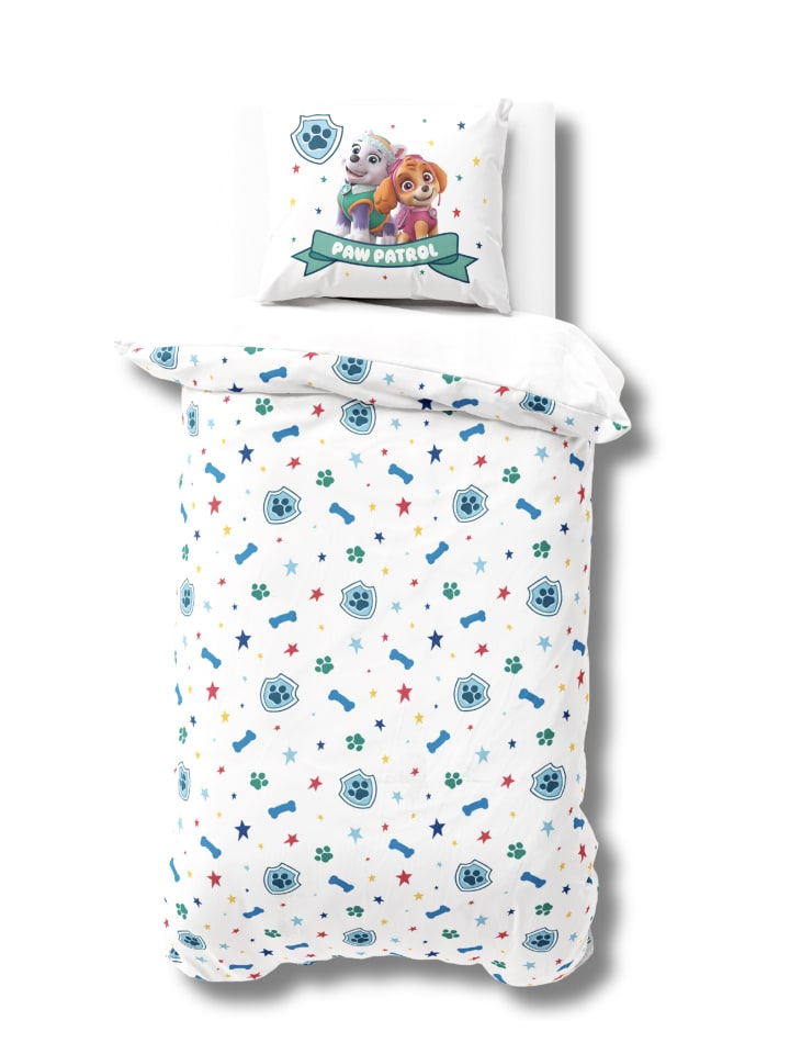Paw Patrol Bettwäsche-Set Biber/Flanell 