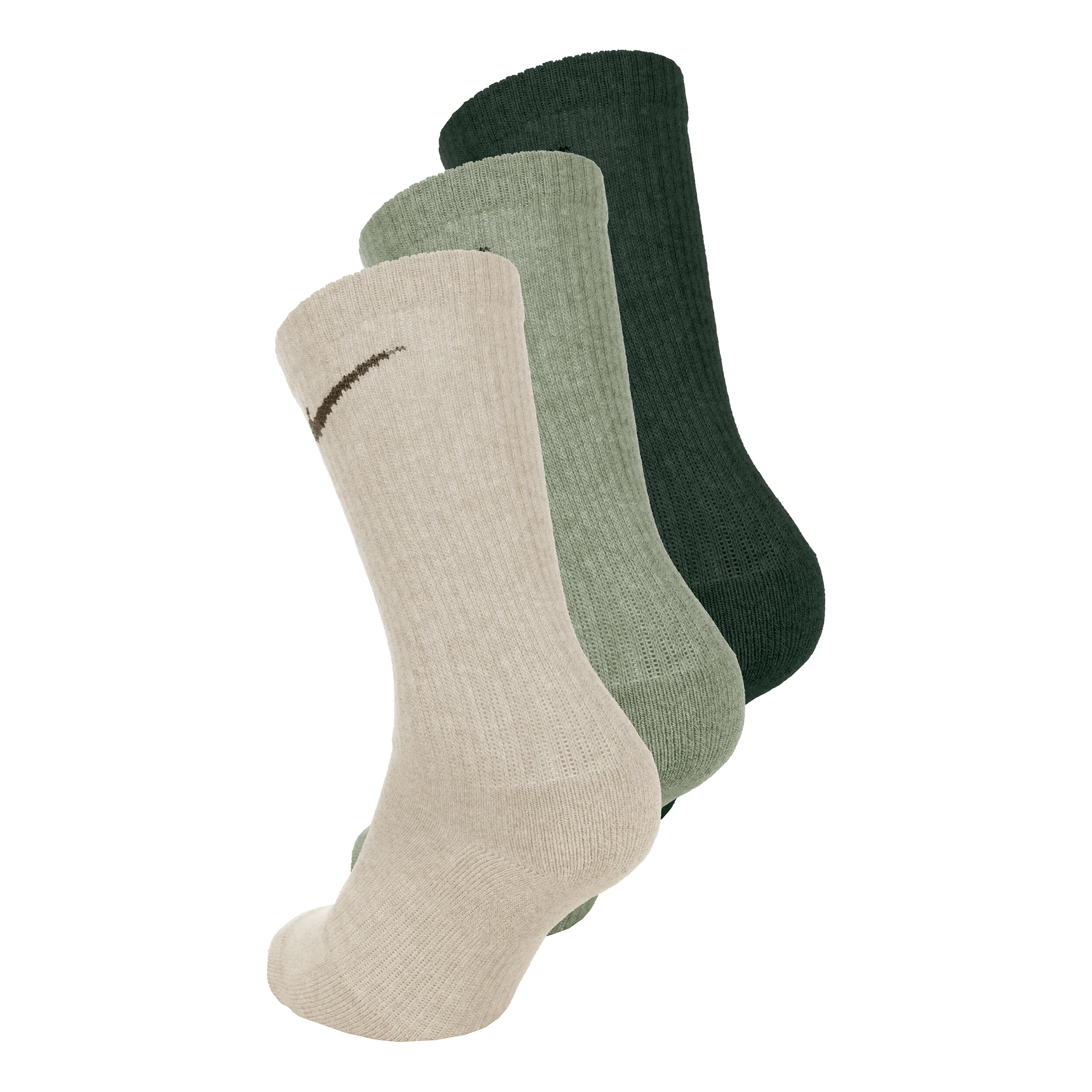 Everyday Plus Cushioned Crew Sportsocken 3er Pack - Mehrfarbig