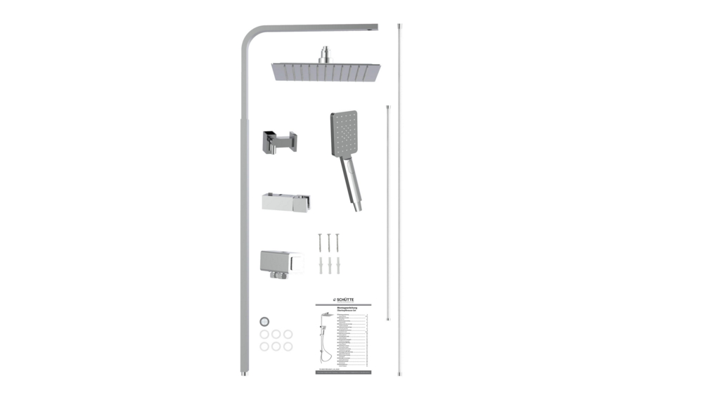 Schütte Duschset SILVER RAIN Chrom