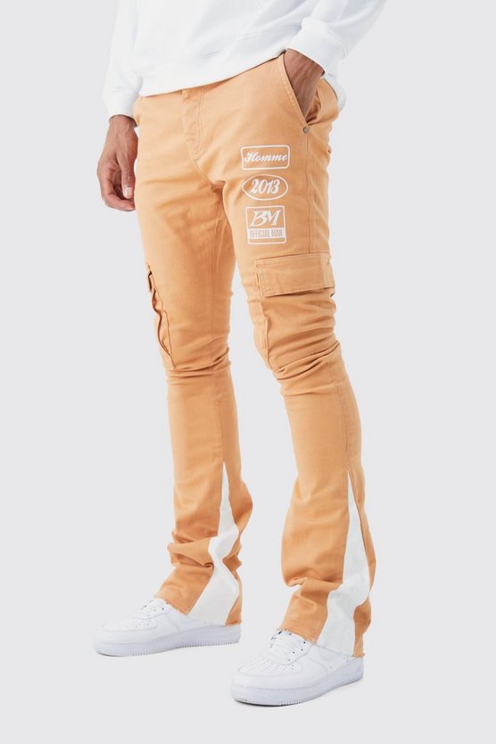 Tall Skinny Moto-Cargohose