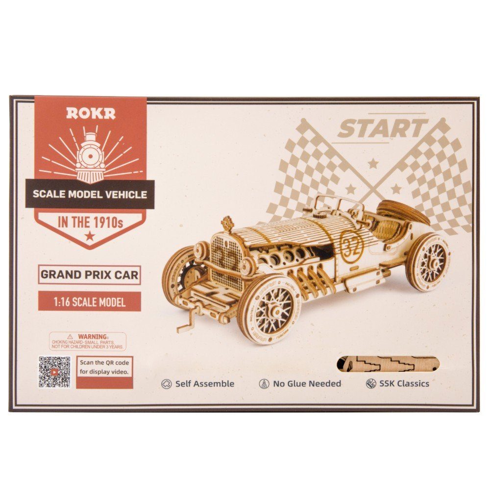 ROKR 3D-Puzzle Grand Prix Car, 220 Puzzleteile