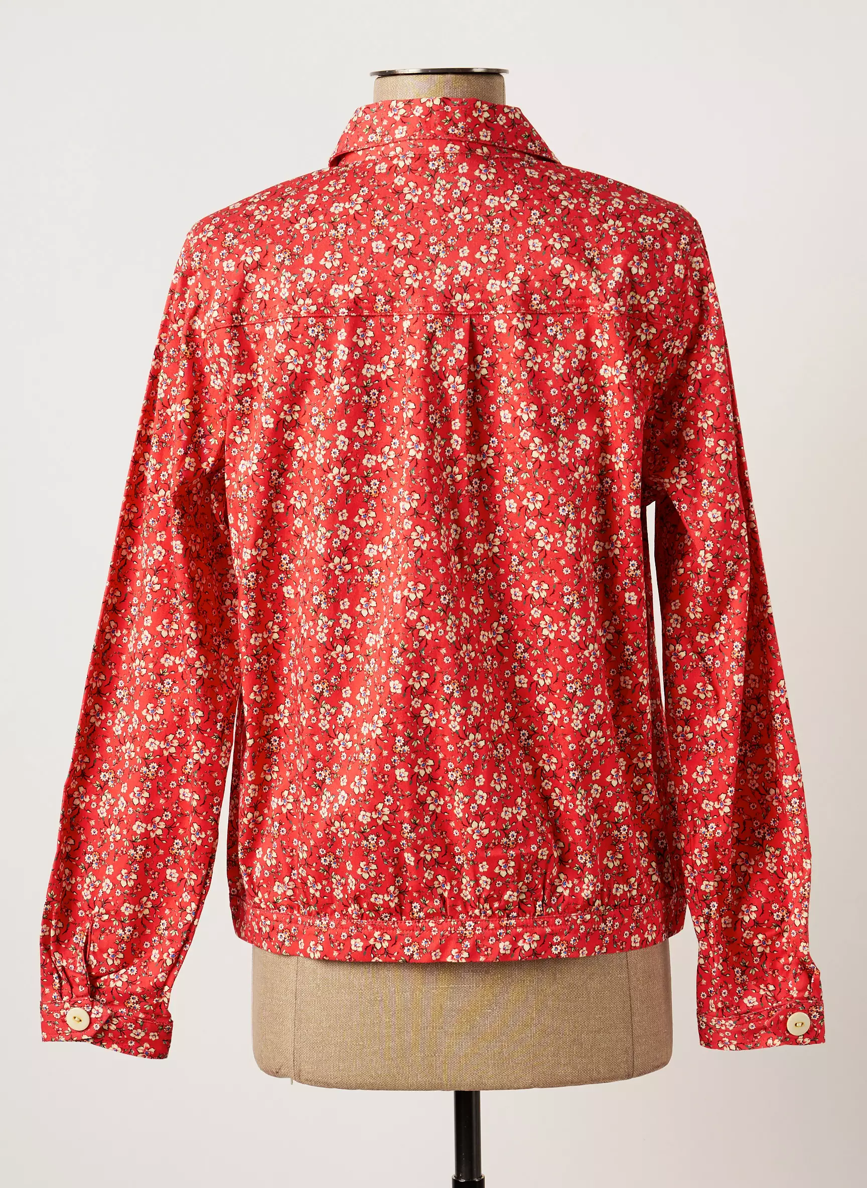 R95th Vestecasual Femme couleur rouge