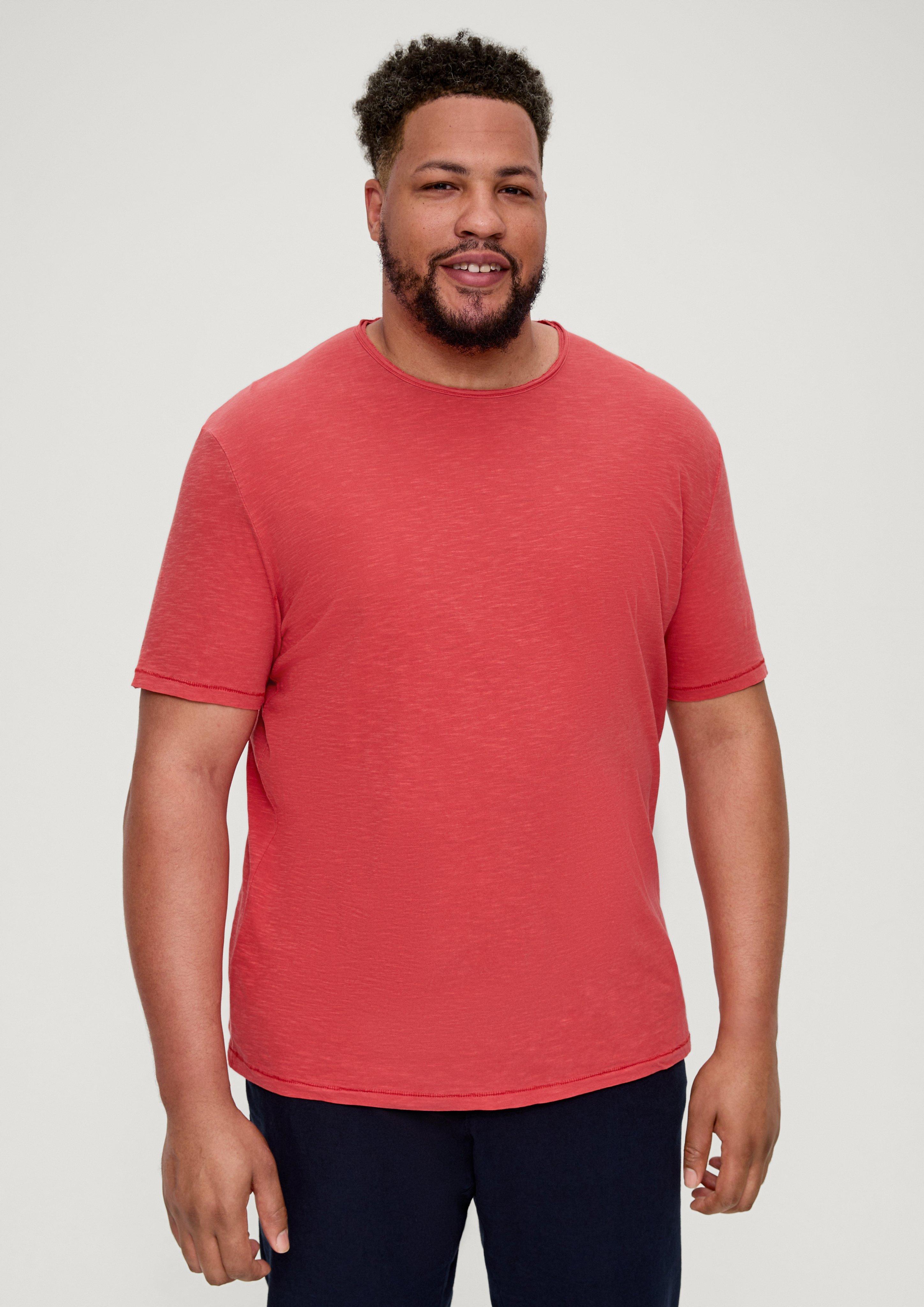 T-Shirt mit Flammgarnstruktur  2135666-3055