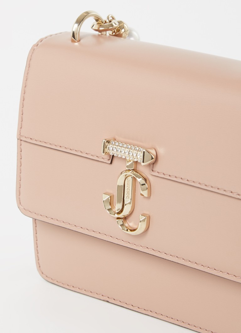 Borsa a tracolla Jimmy Choo Varenne Quad XS in pelle
