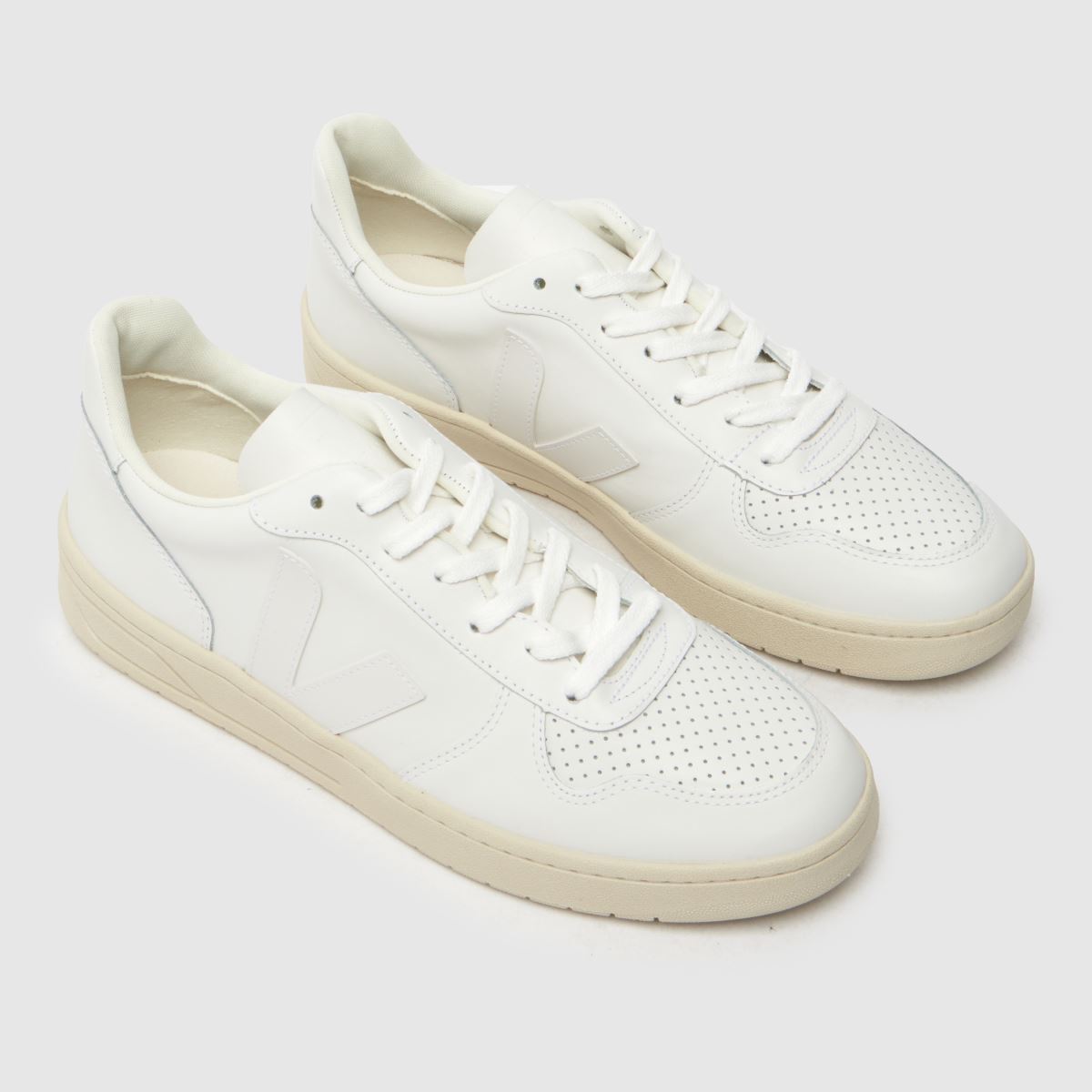 VEJA v-10 sneakers i vitt
