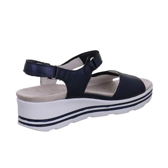 WALDLÄUFER Komfort Sandalen blau Sandalette