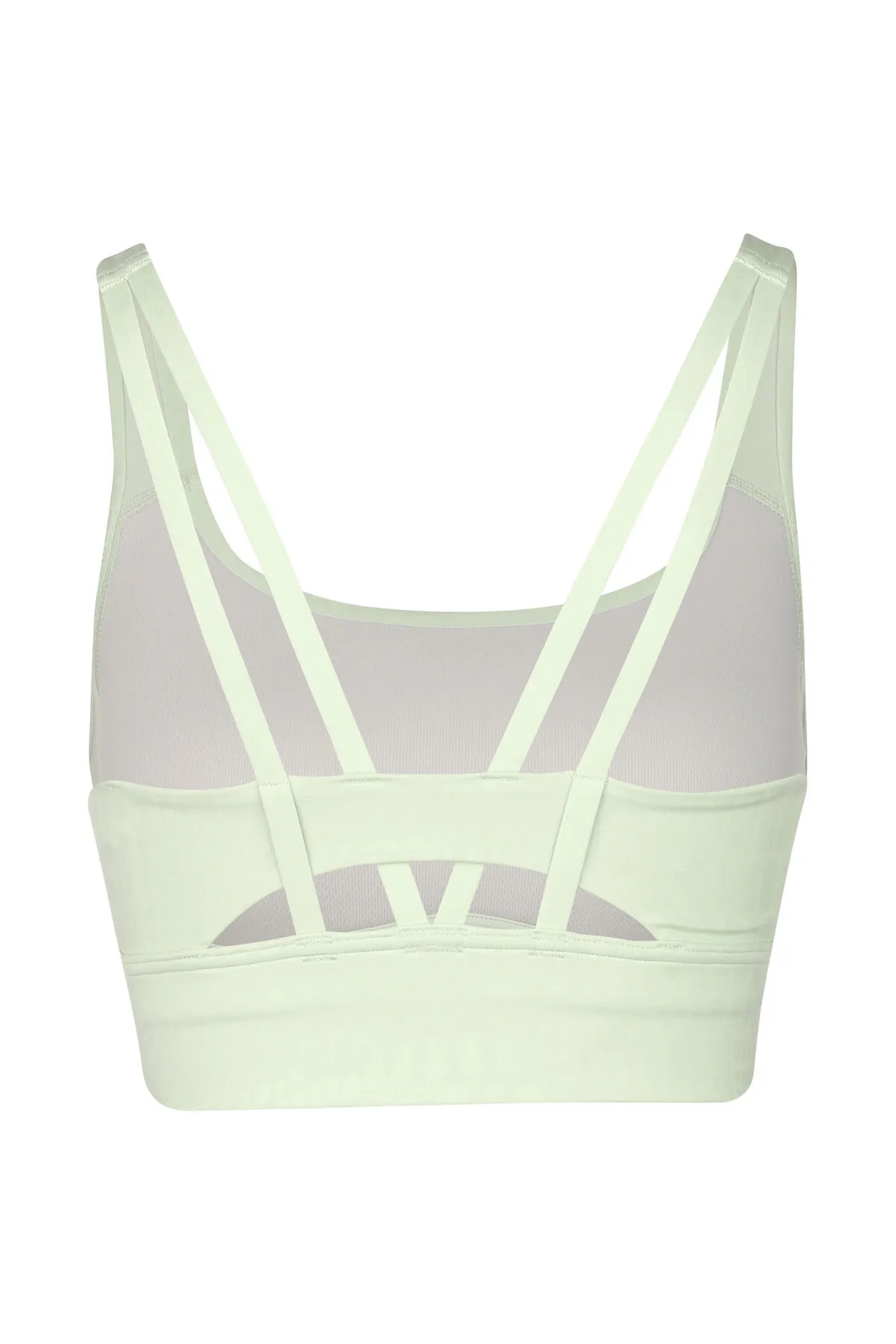 adidas  Sport-BH - Grün - Strukturiert