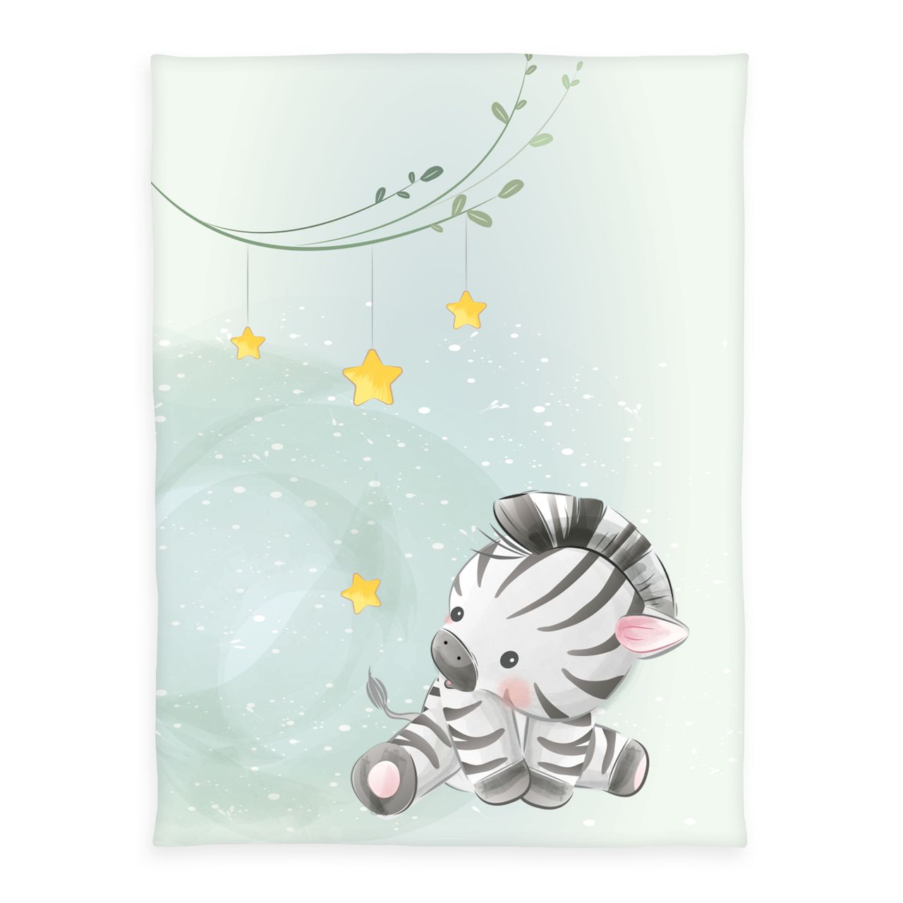Herding Zebra Microfaserflausch-Decke