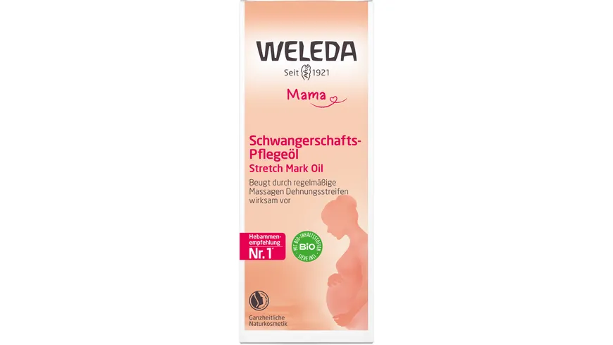WELEDA MAMA Schwangerschafts-Pflegeöl 100 ml
