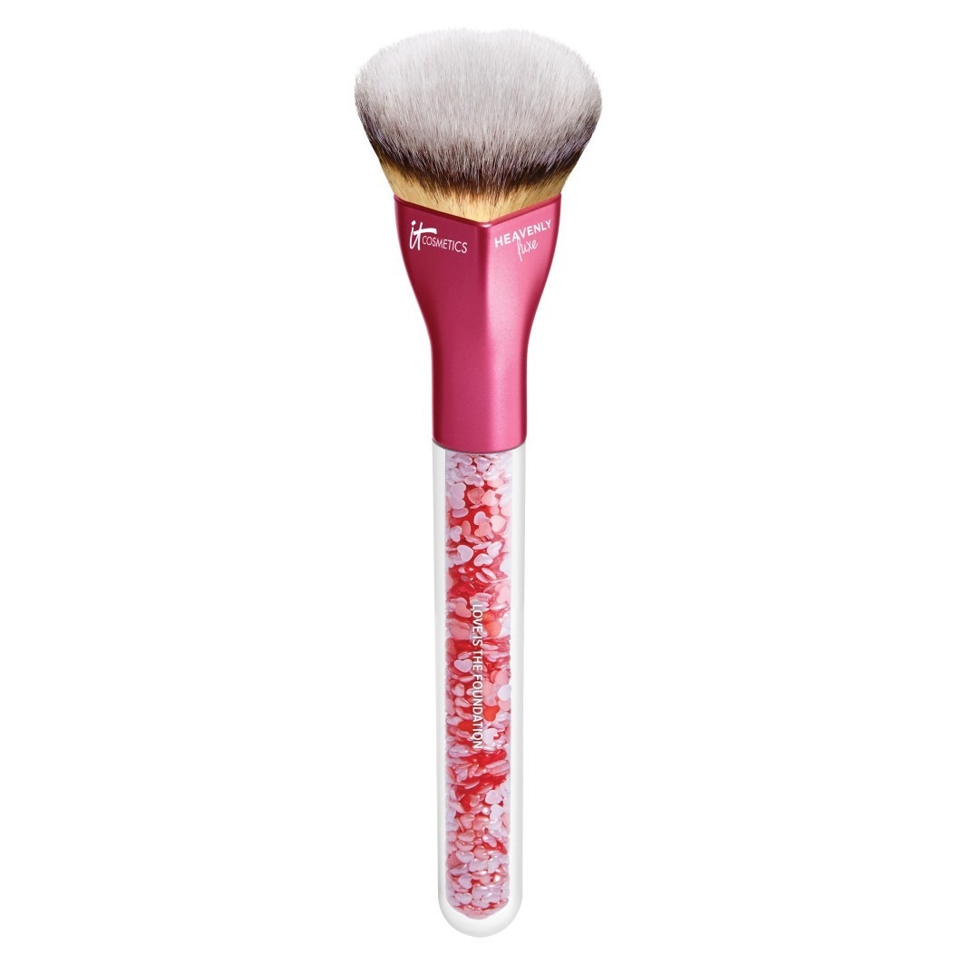 Limited Edition - Heavenly Luxe Love Is The Foundation Heart-Brush