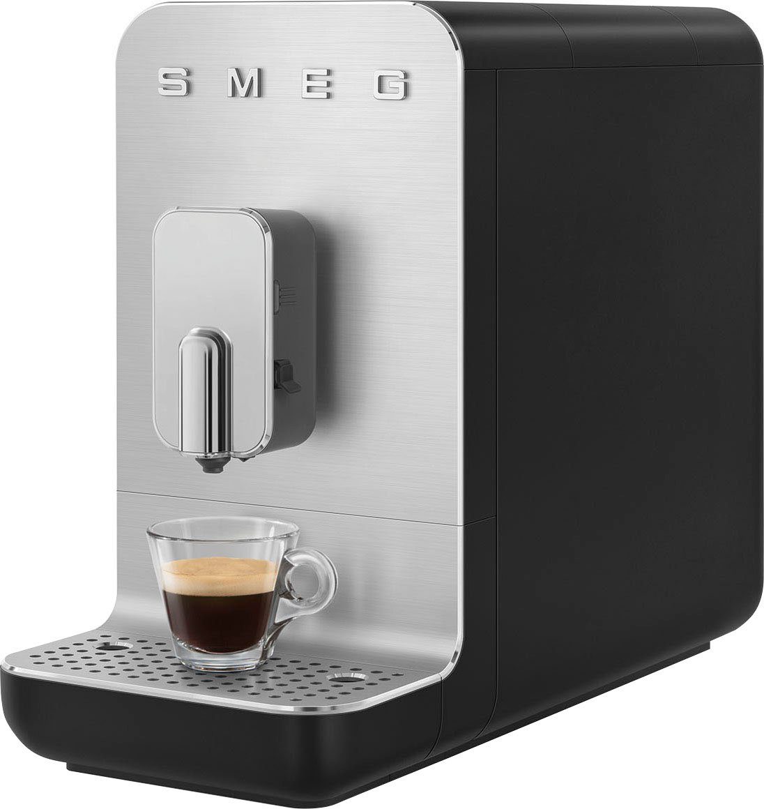 Smeg Kaffeevollautomat BCC13BLMEU, inkl. Milchbehälter