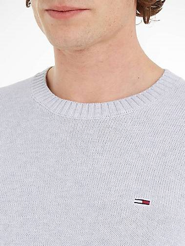 TOMMY-JEANS Herren Strickpullover ESSENTIALS aus Bio-Baumwolle