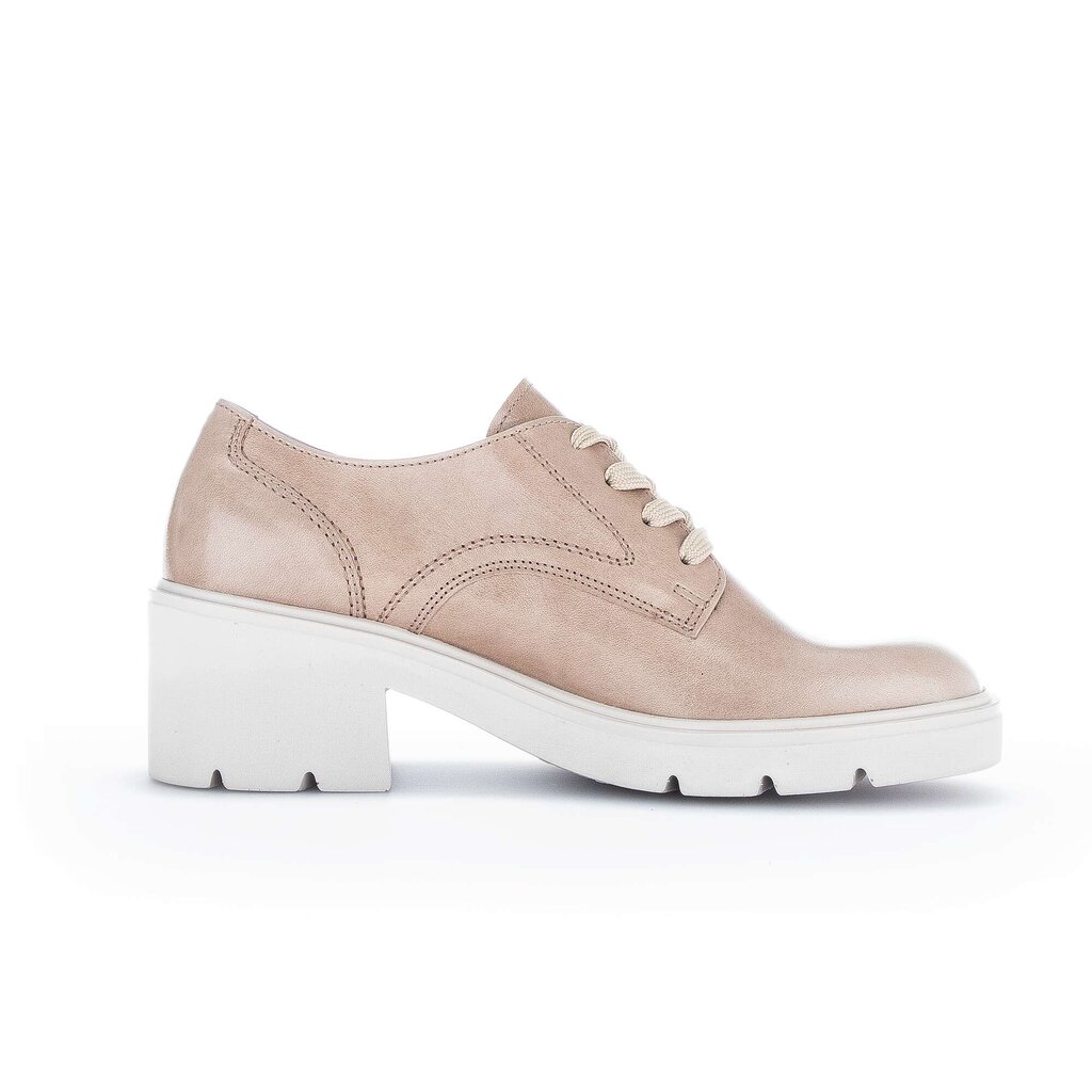 Gabor fashion Schnürschuh beige