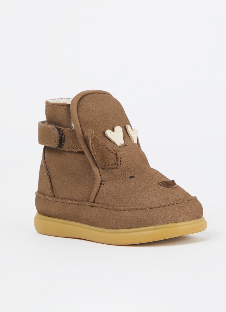 Botine din piele intoarsa Donsje Amsterdam Dubu