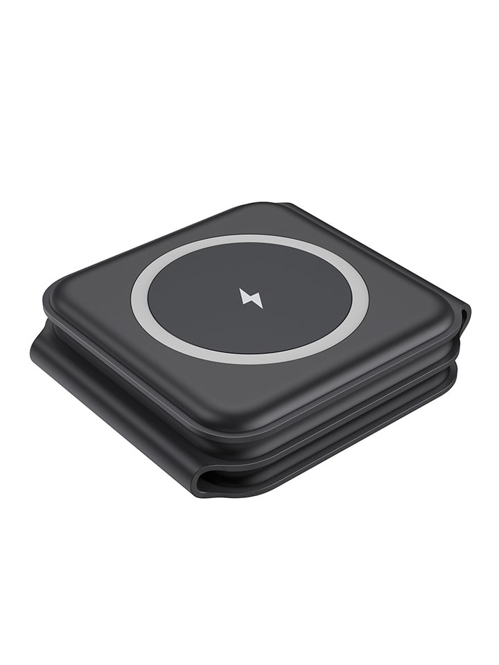 SmartCase Magnetisches 3-in-1-Ladegerät in Schwarz günstig kaufen onesize