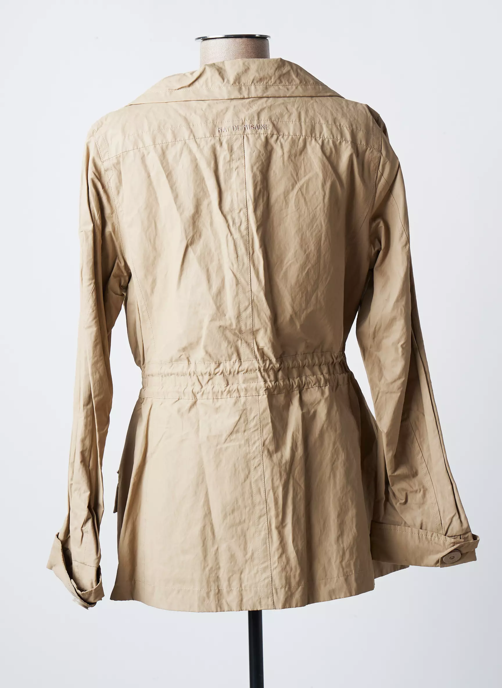 Mat De Misaine Parkas Femme couleur beige