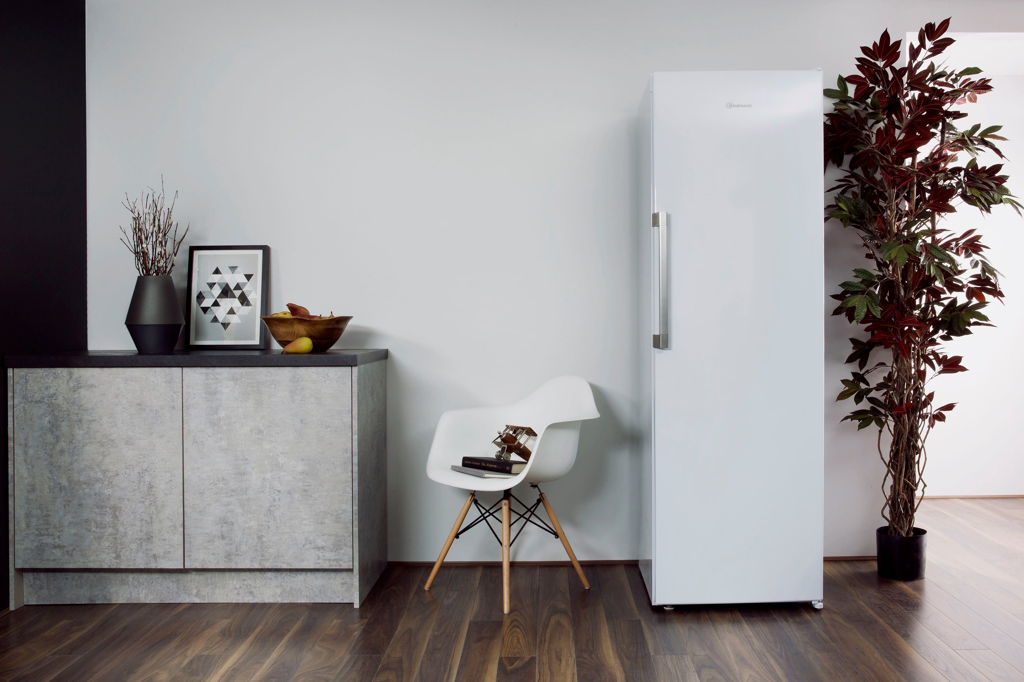 BAUKNECHT Kühlschrank KR 17G4 WS 2, 167 cm hoch, 59,5 cm breit