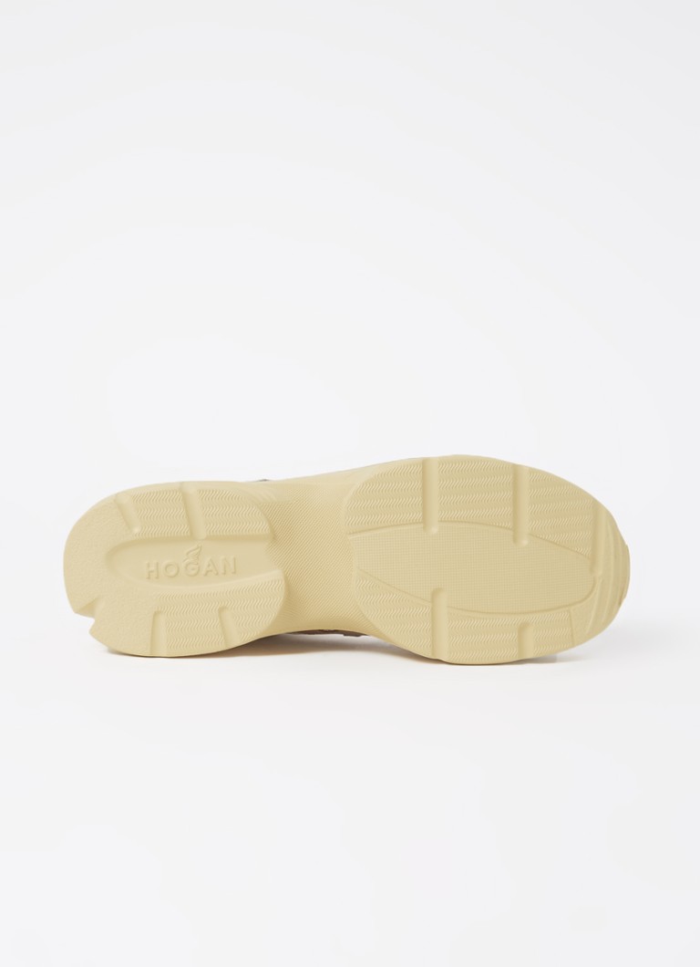 Hogan Jogging H665 ādas kedas ar sietiņa detaļām