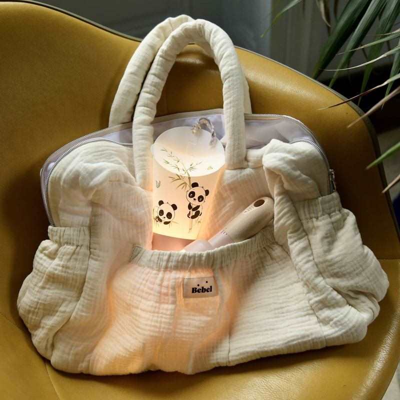 Coffret 5 en 1 Lampe Nomade Lapin So Sweet rose poudré Polochon and cie
