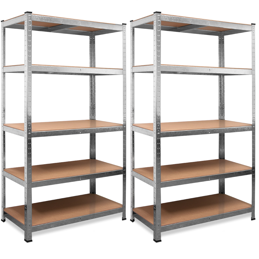 DEUBA Schwerlastregal 350kg 170 x 75 x 30cm 2er Set