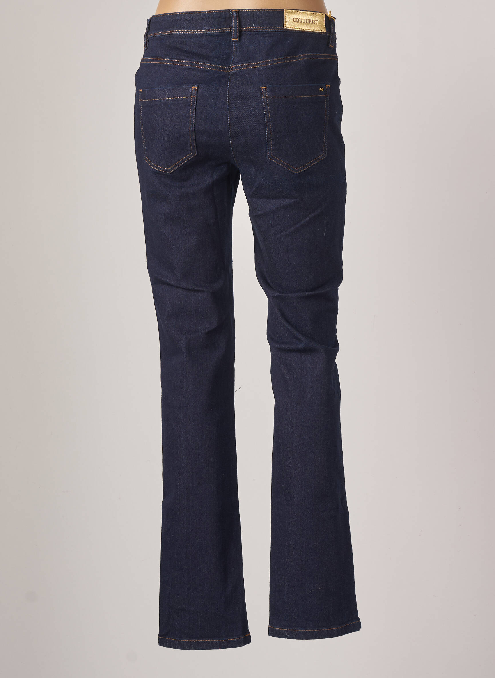 Couturist Jeans Bootcut Femme couleur bleu