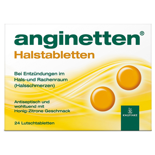 ANGINETTEN Halstabletten  24 St  Lutschtabletten