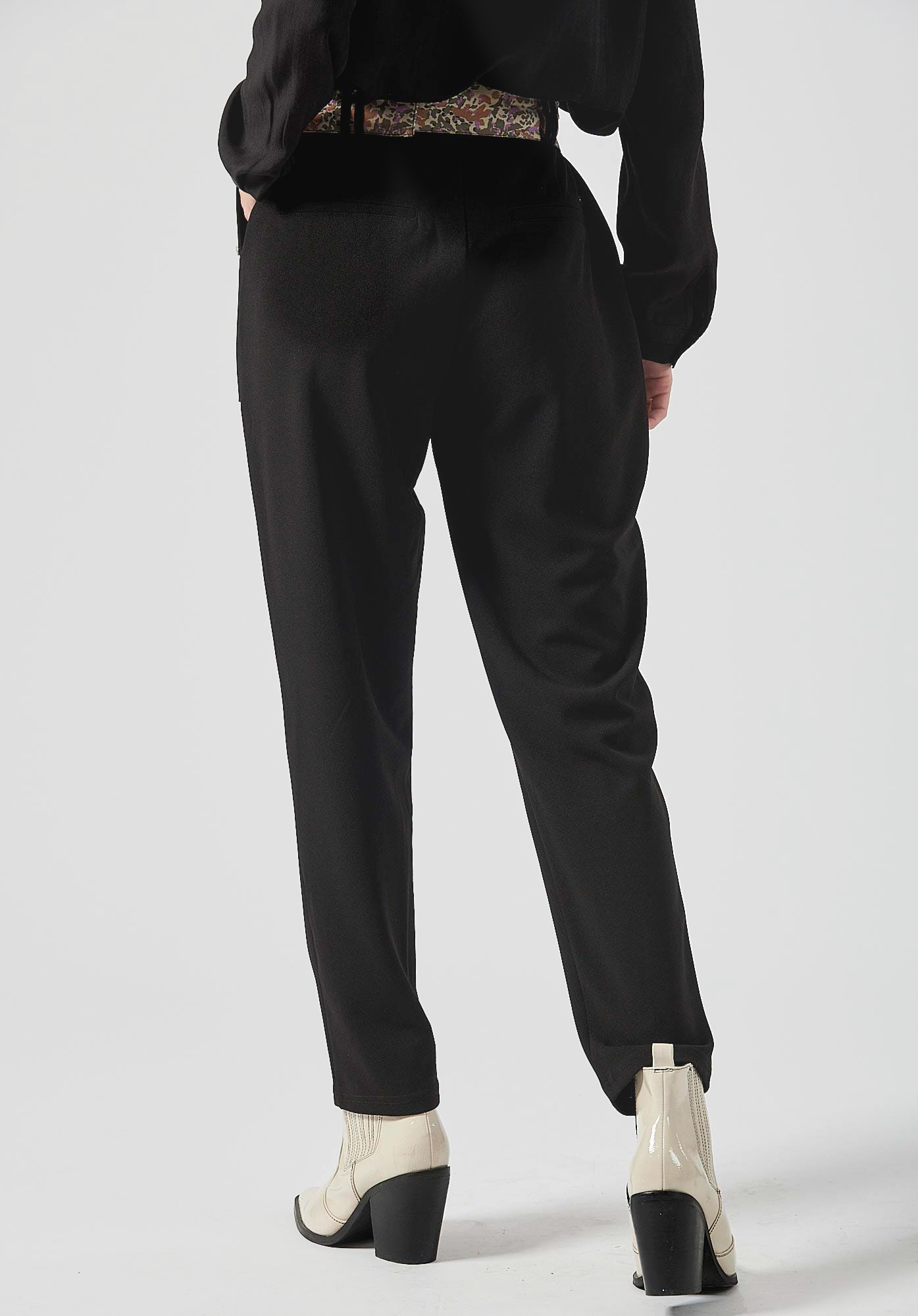 CLAY   Pantalon noir Femme
