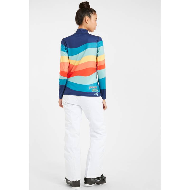 Krimson Klover Peace Love Ski Layerlangarmshirt Damen
