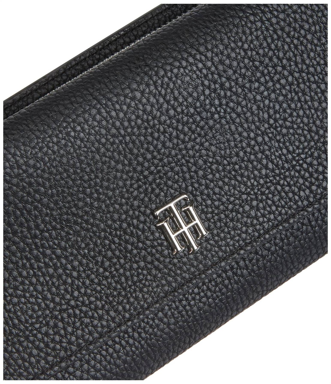 TOMMY HILFIGER Handtaschen schwarz TH ELEMENT LARGE FLAP WALLET