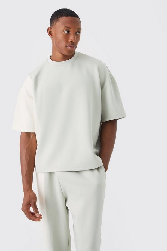 Kastiges Scuba Colorblock T-Shirt & Jogginghose