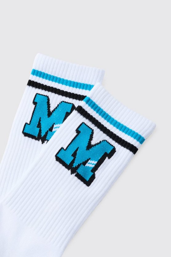 M Varsity Sportsocken mit Streifen