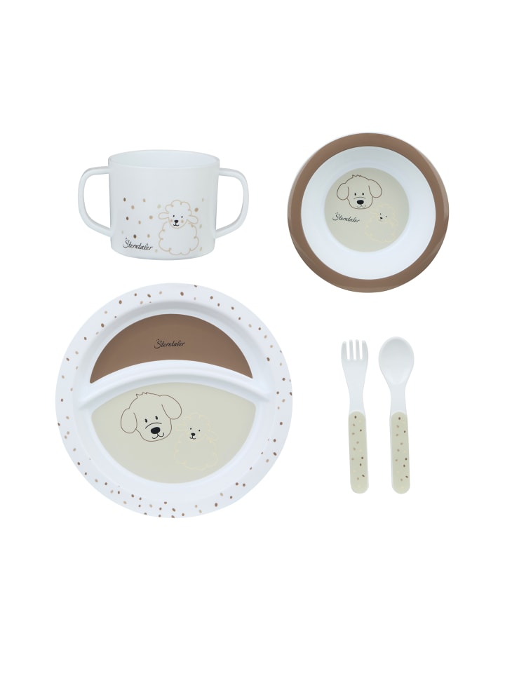 Sterntaler Geschirr-Set BAUERNHOF in beige günstig kaufen onesize