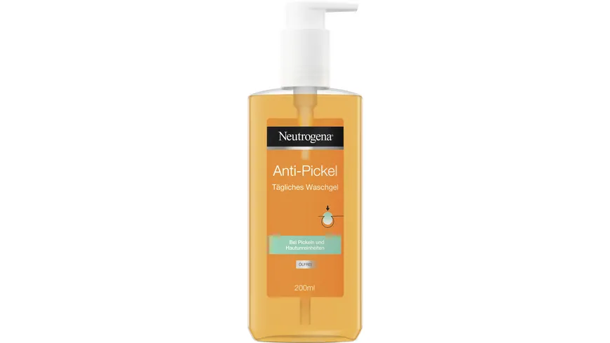 Neutrogena Anti-Pickel Tägliches Waschgel ölfrei 200 ml