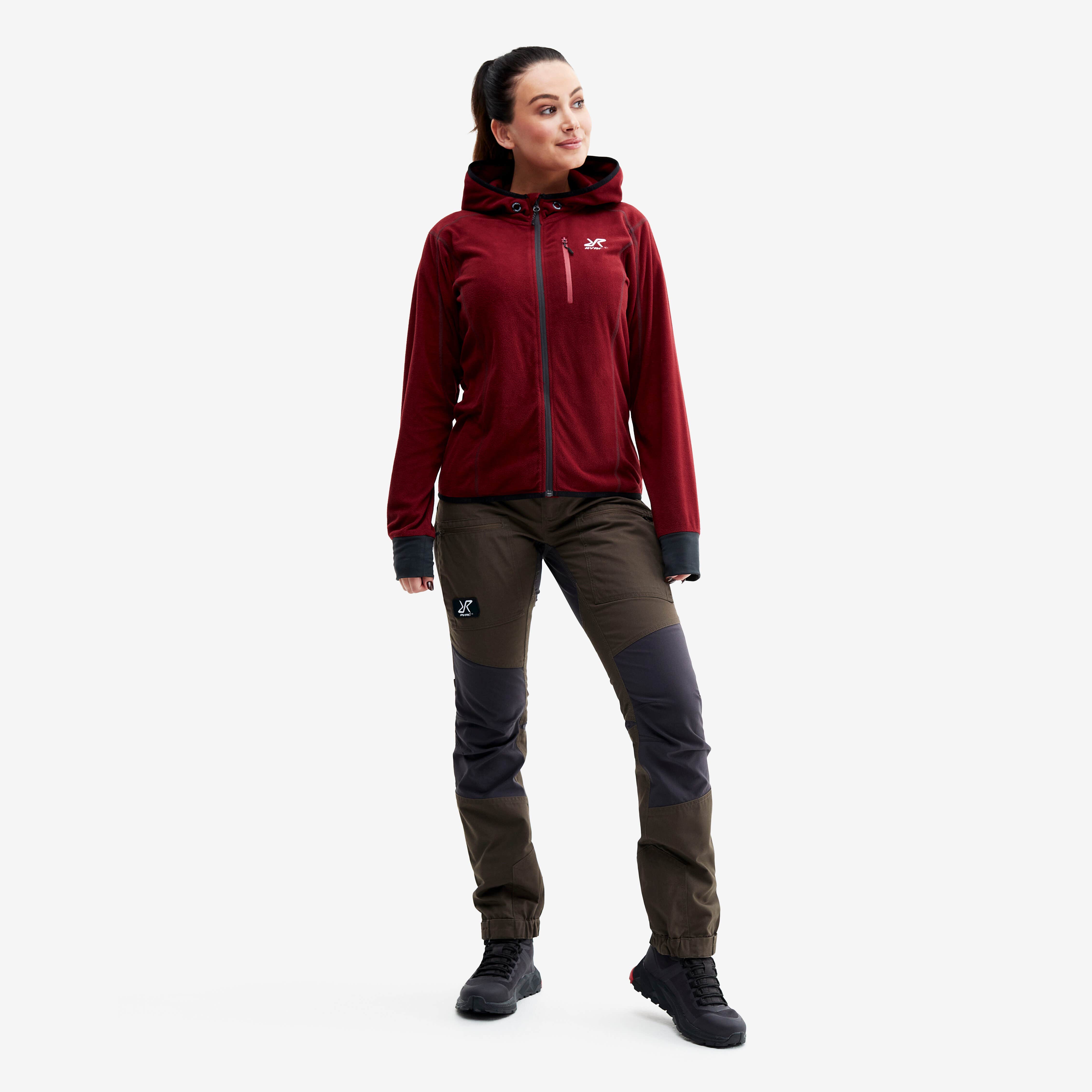 Trekker Hoodie Femme Chilli